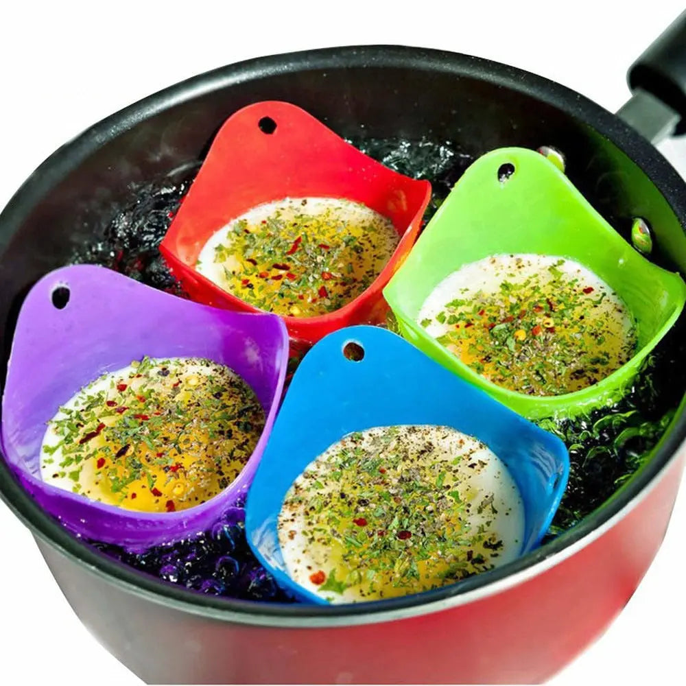 2+2 Gratis | EggPoach™ Silikon Eierpochierer (4er-Set) Mivoza Deutschland