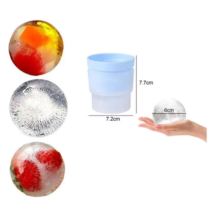 2+2 Gratis | Eisball-Formen für Cocktails – Langsam schmelzend & stapelbar Mivoza Deutschland