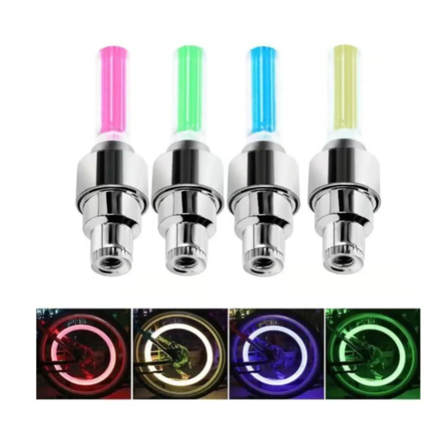 2+2 Gratis | Premium LED-Ventilkappen für Räder Mivoza Deutschland