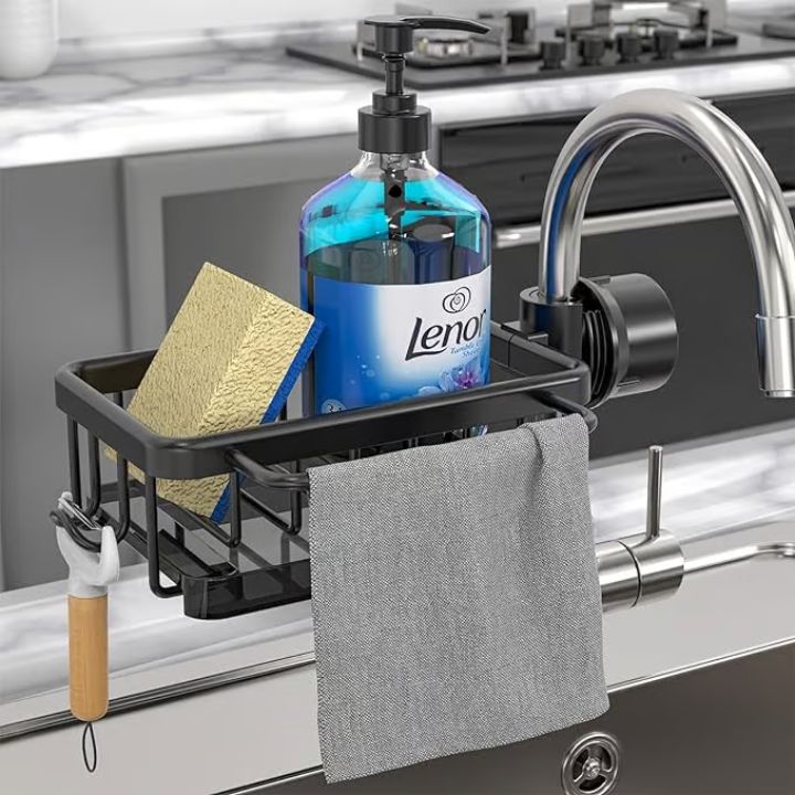 Spülbecken-Organizer für Wasserhahn – rostfrei, kompakt und praktisch Mivoza Deutschland
