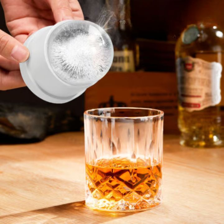 2+2 Gratis | Eisball-Formen für Cocktails – Langsam schmelzend & stapelbar Mivoza Deutschland