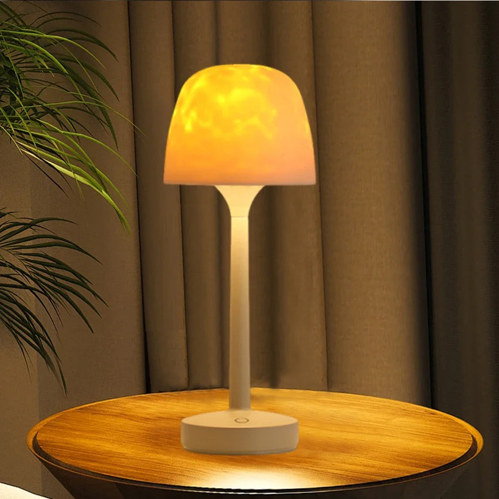 Mehrfarbige LED-Tischlampe | Wiederaufladbar mit Fernbedienung Mivoza Deutschland