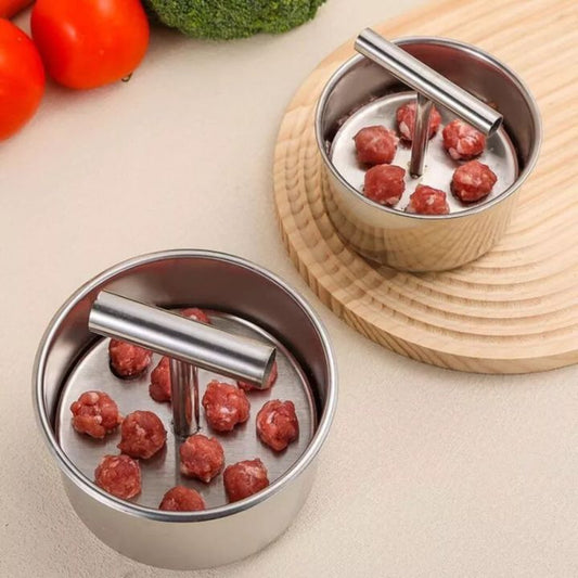Edelstahl Fleischbällchen-Form für Perfekte Kugeln Mivoza Deutschland