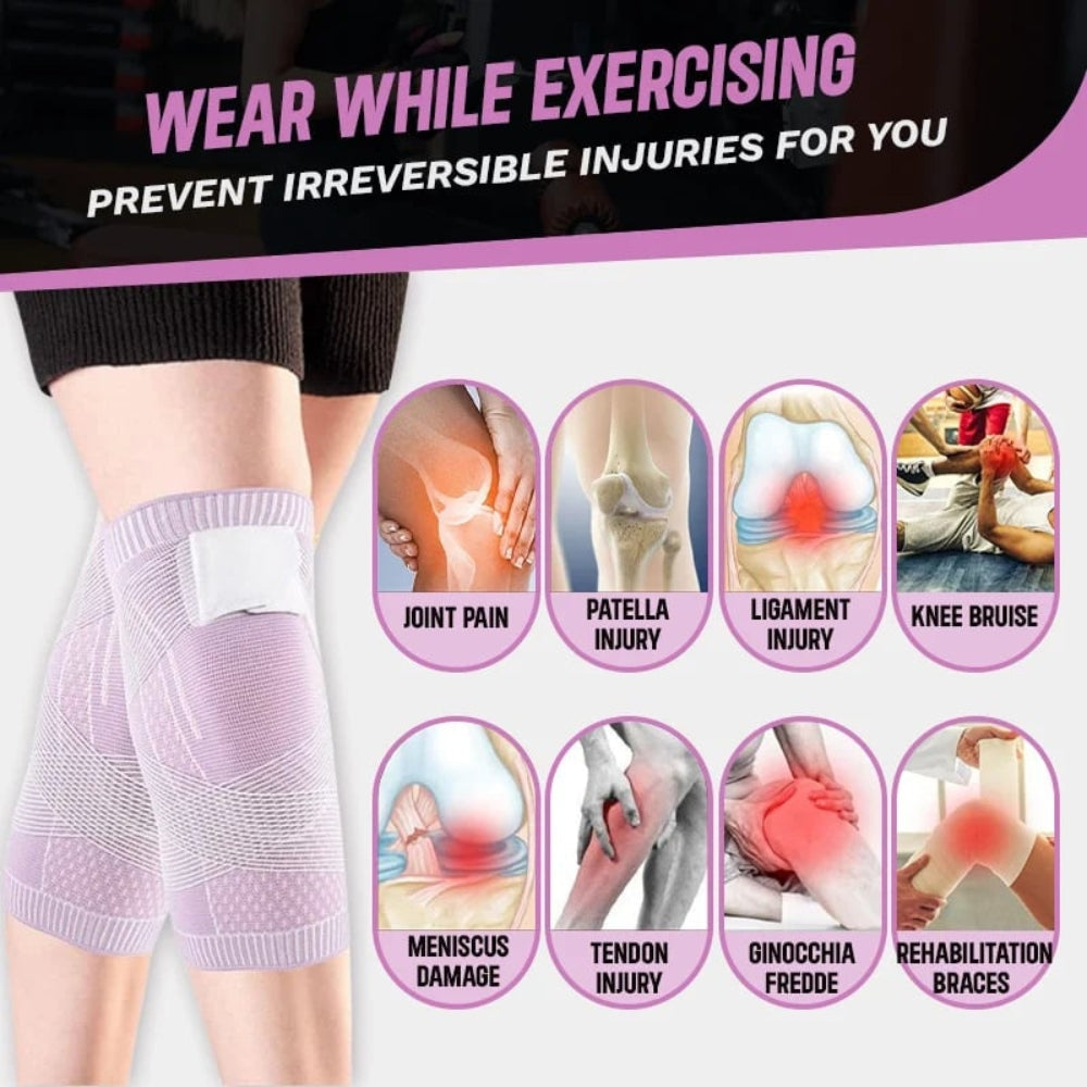 Knie-kompressionsbandage – stabilität & schutz für sport und alltag Zorenza