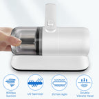 Handstaubsauger für Textilien – Entfernt Milben aus Bett & Sofa