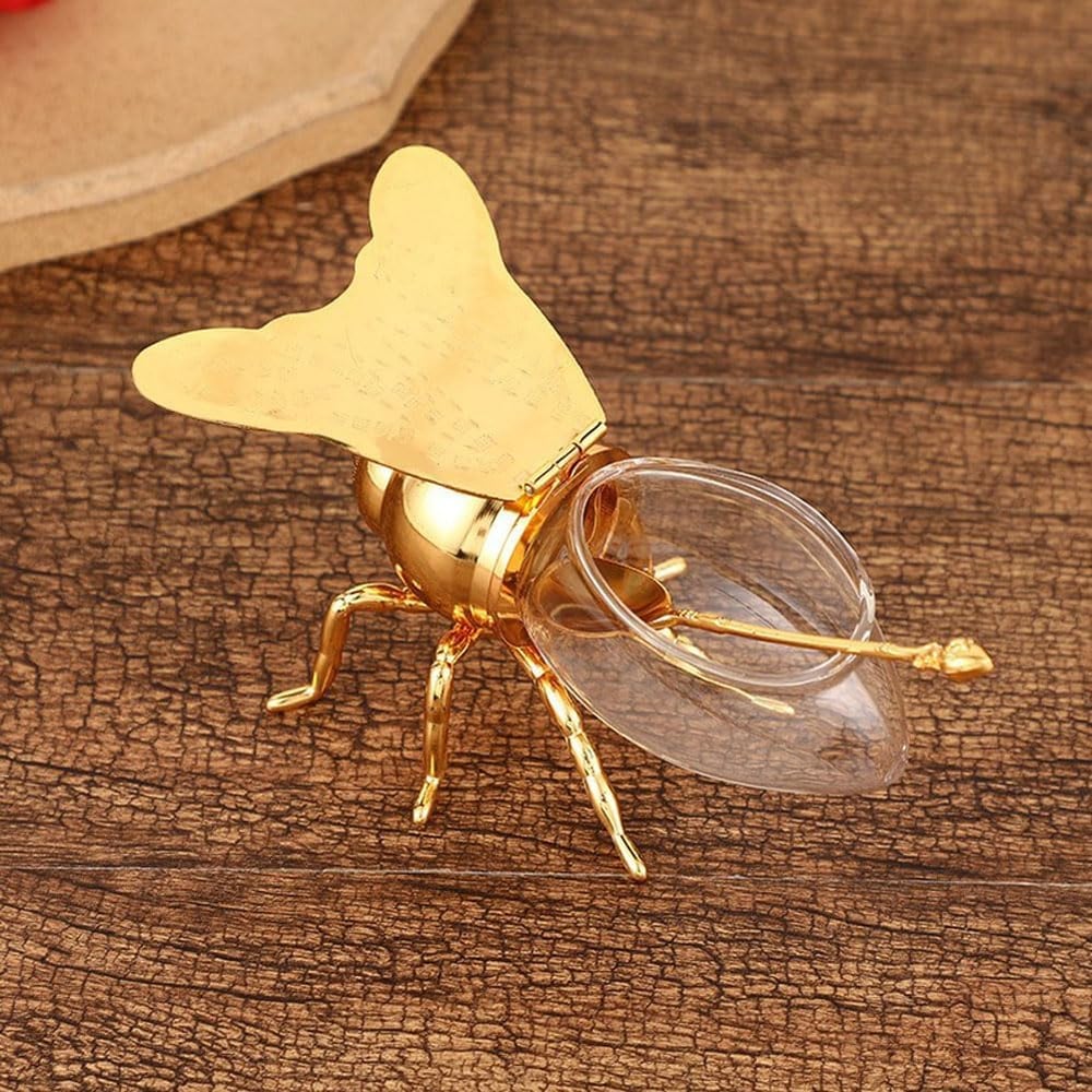 Dekoratives Bienen-Honigglas – Süße Eleganz für Ihr Zuhause Mivoza Deutschland