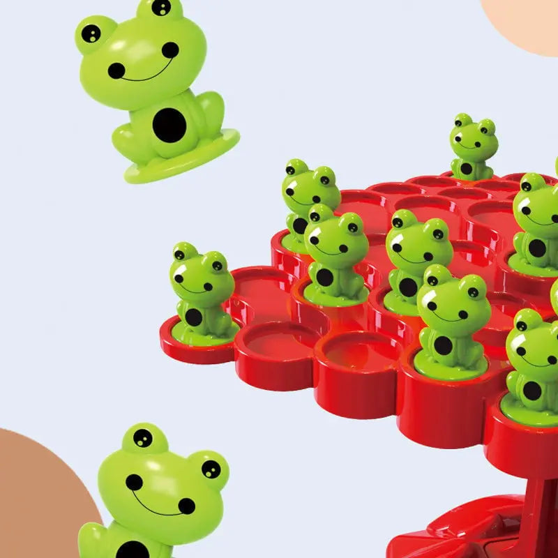 Frosch-Balance-Spielset – Montessori-Spielzeug zur Förderung der motorischen Fähigkeiten bei Kindern Mivoza Deutschland