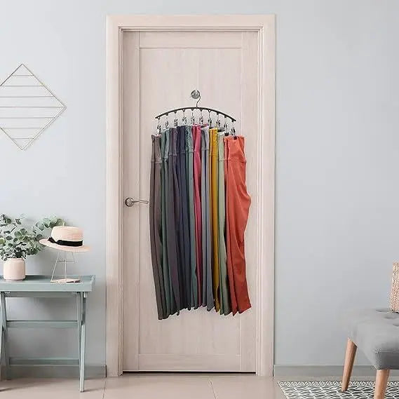 2er-Set Leggings-Organizer Kleiderbügel – mit 20 Clips für platzsparende Aufbewahrung! Mivoza Deutschland