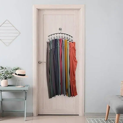 2er-Set Leggings-Organizer Kleiderbügel – mit 20 Clips für platzsparende Aufbewahrung! Mivoza Deutschland