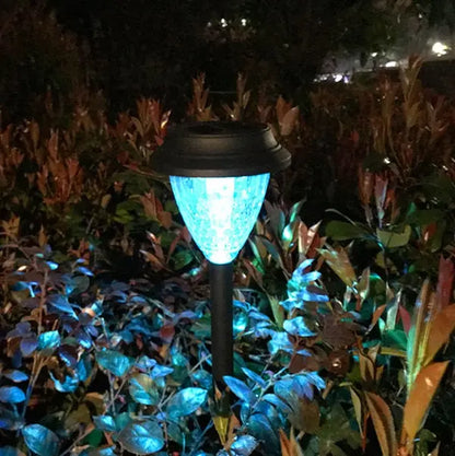 2er-Set Solar-Gartenlichter – LED-Wegeleuchten mit Sonnenmuster-Projektion! Mivoza Deutschland