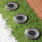 3 Stücke Solar-Bodenleuchten – Elegante Außenbeleuchtung ohne Kabel Mivoza Deutschland