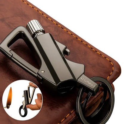 3-in-1 Outdoor winddichter Feuerzeug mit Flaschenöffner für Camping Mivoza Deutschland