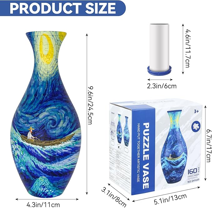 3D-Puzzle-Vase