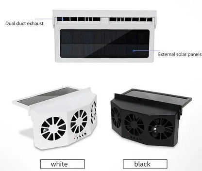 Solarbetriebener tragbarer Auto-Kühlventilator Mivoza Deutschland