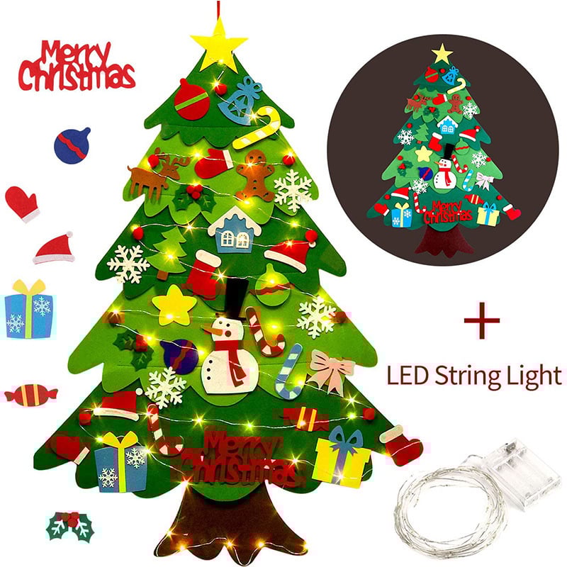 🎄Everized Interactive Felt Christmas Tree for Kids🎄 Mivoza Deutschland