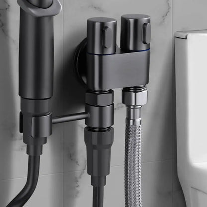 Doppelsteuerventil aus Messing – Wasserzufuhr mit mattschwarzem Finish Mivoza Deutschland