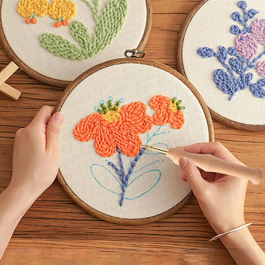 Stick-Punch Nadel Set – Komplettset für kreative Stickprojekte Mivoza Deutschland