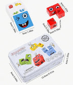 3D-Gesichtspuzzle – Lustiges & Lernförderndes Spielzeug Mivoza Deutschland