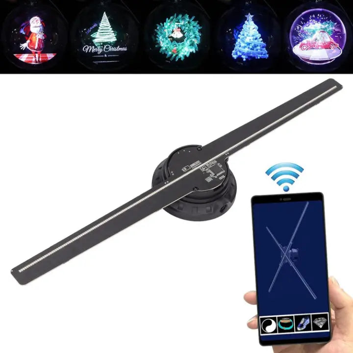 3D Holografischer LED-Display-Ventilator Mivoza Deutschland