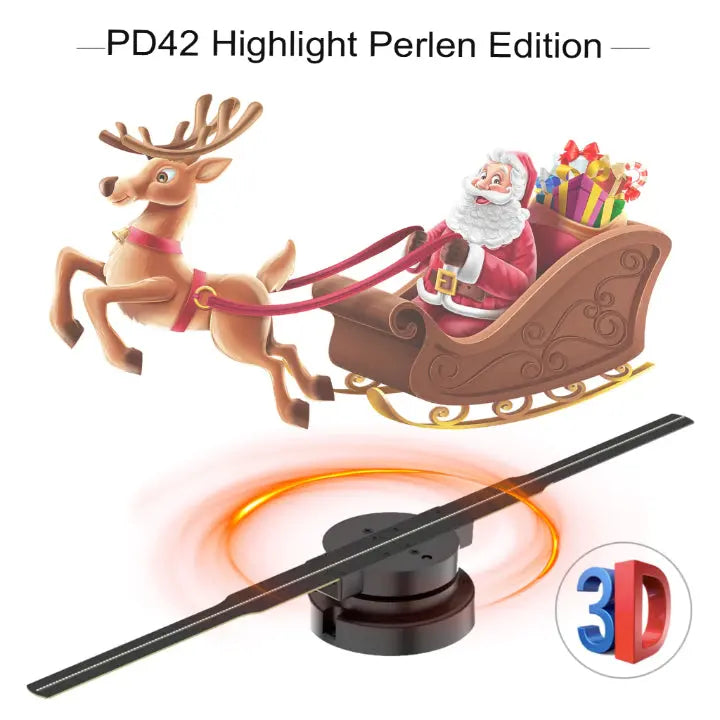 3D Holografischer LED-Display-Ventilator Mivoza Deutschland