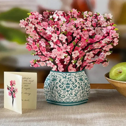 3D-Klappkarte Blumen — Für Jubiläen, Feste & spezielle Ereignisse Mivoza Deutschland