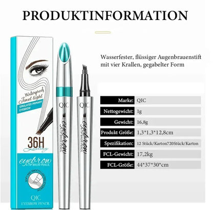 3D Microblading Augenbrauenstift — Wasserdicht, Wischfest Augenbrauenverstärker Mivoza Deutschland