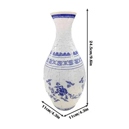 3D-Puzzle-Vase – Dekorative Blumenvase mit abnehmbarem Wasserbecher Mivoza Deutschland