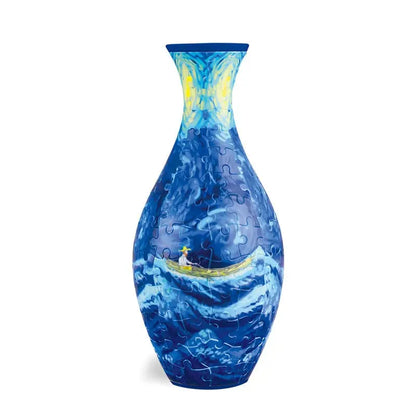 3D-Puzzle-Vase – Dekorative Blumenvase mit abnehmbarem Wasserbecher Mivoza Deutschland