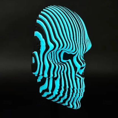 3D Quantum-Leuchtschädel — Magische Atmosphäre aus Licht & Schatten Mivoza Deutschland