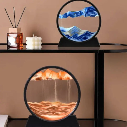 3D Sanduhr – Tiefsee-Sandkunst für Entspannung und Dekoration Mivoza Deutschland