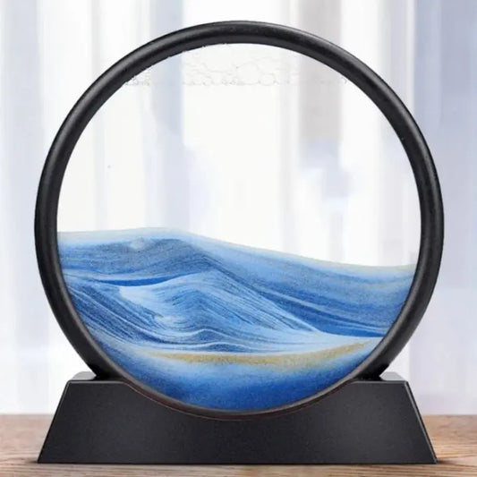 3D Sanduhr – Tiefsee-Sandkunst für Entspannung und Dekoration Mivoza Deutschland