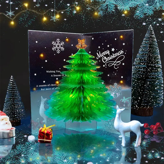 3D Weihnachtskarten — Entfalten eine funkelnde Überraschung Mivoza Deutschland