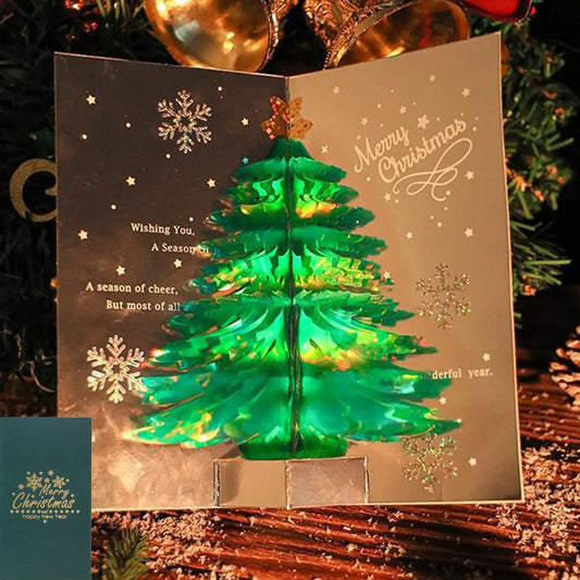 3D Weihnachtskarten — Entfalten eine funkelnde Überraschung Mivoza Deutschland
