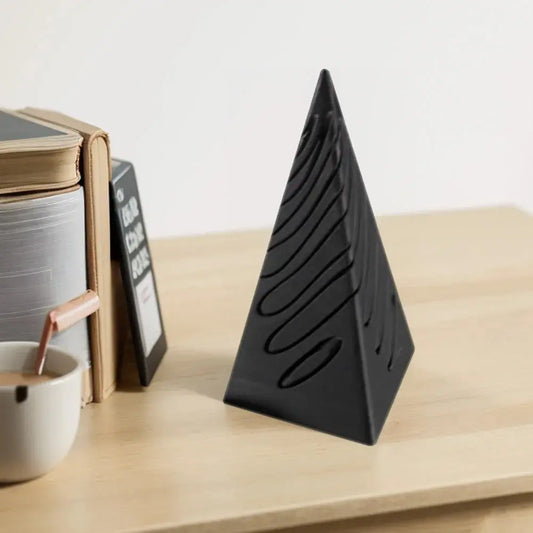 3D-gedrucktes Spiral-Kegel-Pyramiden-Spielzeug – Einzigartige visuelle Magie Schreibtisch-Skulptur Mivoza Deutschland