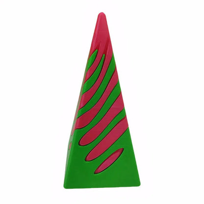 3D-gedrucktes Spiral-Kegel-Pyramiden-Spielzeug – Einzigartige visuelle Magie Schreibtisch-Skulptur Mivoza Deutschland