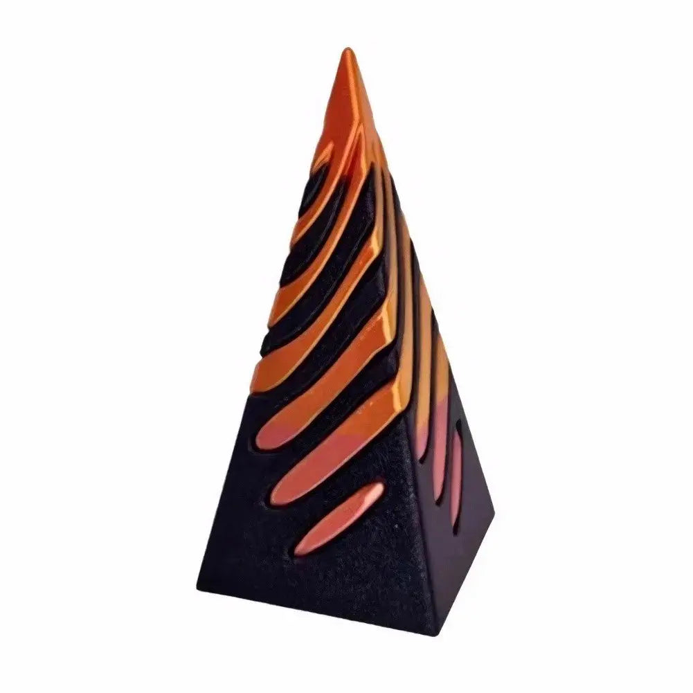 3D-gedrucktes Spiral-Kegel-Pyramiden-Spielzeug – Einzigartige visuelle Magie Schreibtisch-Skulptur Mivoza Deutschland