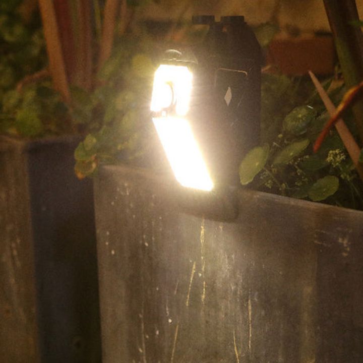 Groß Solar-LED-Außenlampe – Mit Clip & Bewegungsmelder Mivoza Deutschland