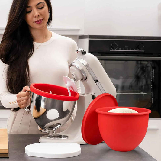 Silikon-Einsatz für Küchenmaschine — müheloses und sauberes Backen