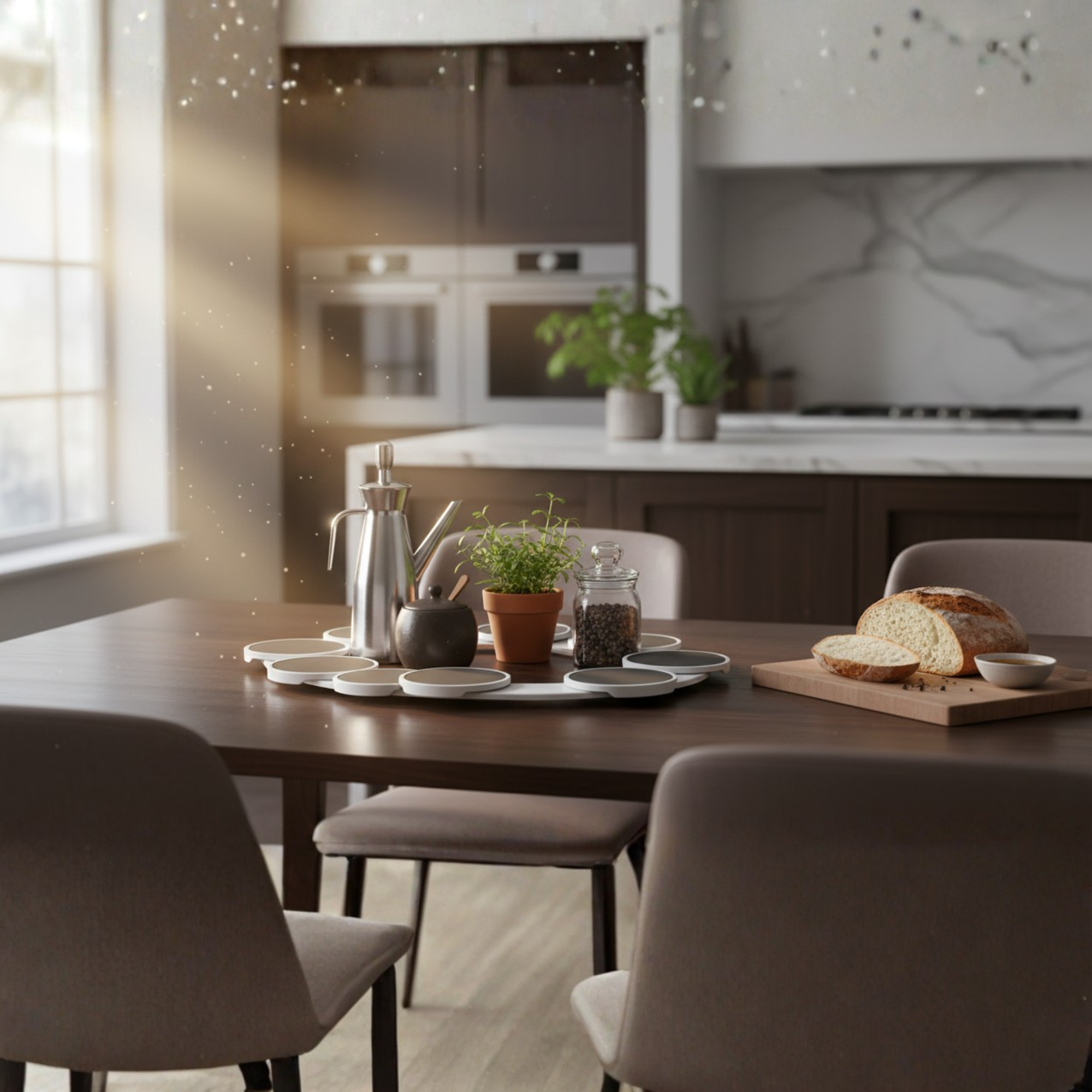 Drehbares Serviertablett – Kein Strecken Mehr Nötig