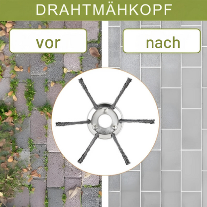 1+1 Gratis | Grasschneidekopf aus Stahldraht