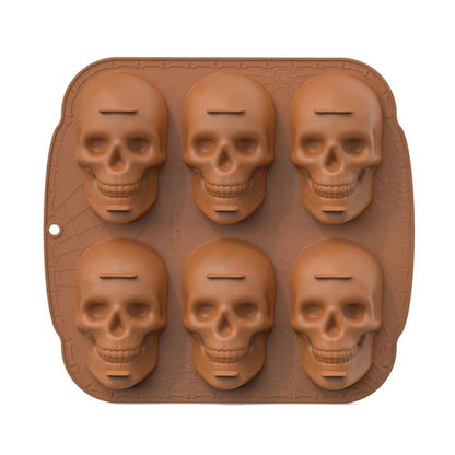 Halloween 3D Totenkopf Kuchenform