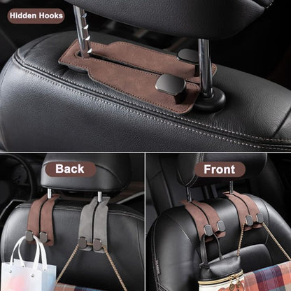 1+1 Gratis | Auto-Kopfstützenhaken – Doppelhaken für Taschen und Zubehör Mivoza Deutschland