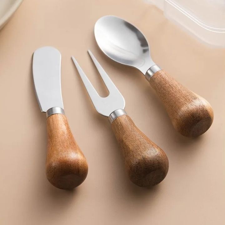 Besteckset aus Edelstahl in handlicher Größe – Gabel, Löffel und Messer Mivoza Deutschland