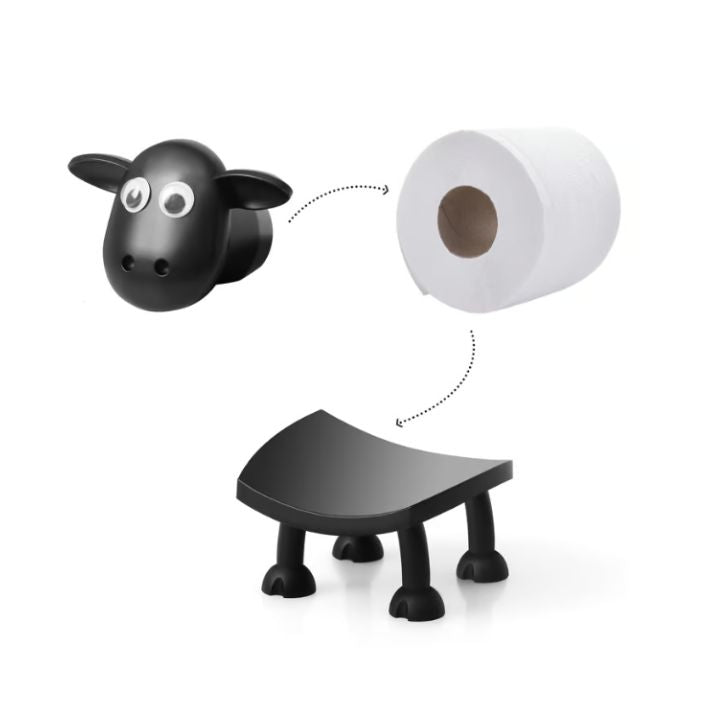 Charmantes Schaf-Toilettenpapierhalter