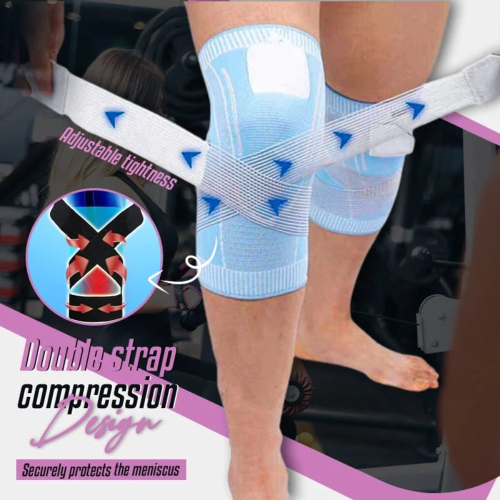Knie-kompressionsbandage – stabilität & schutz für sport und alltag Zorenza