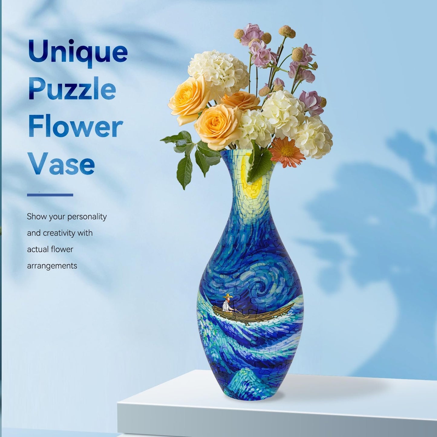 3D-Puzzle-Vase