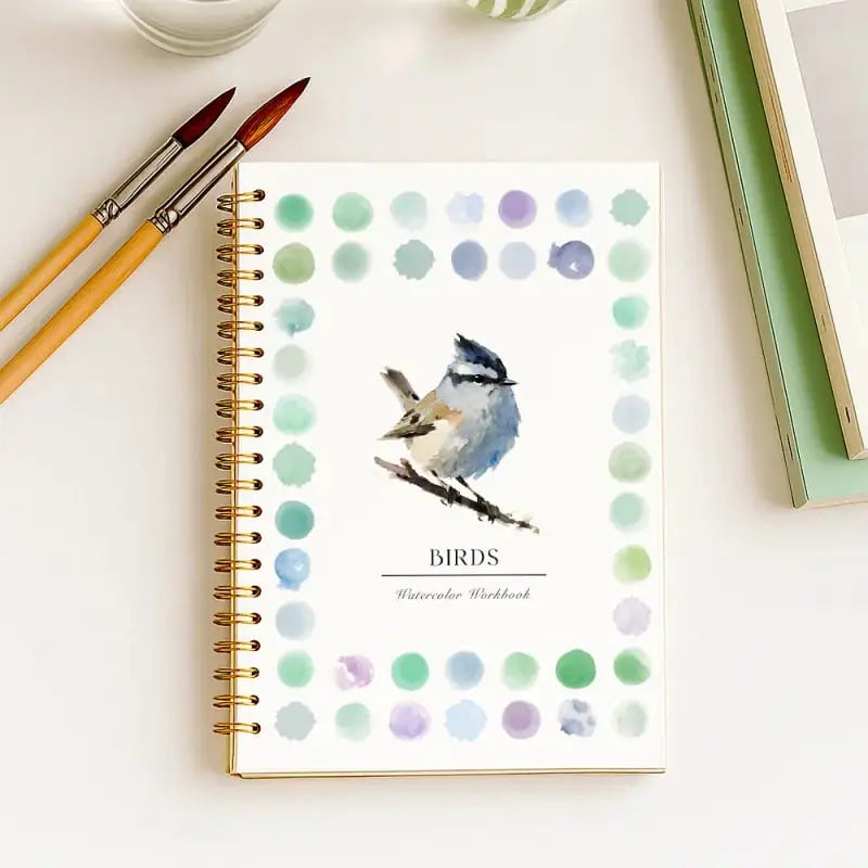 Aquarellset mit Vogelmotiven — kreative Entspannung und Stressabbau Mivoza Deutschland