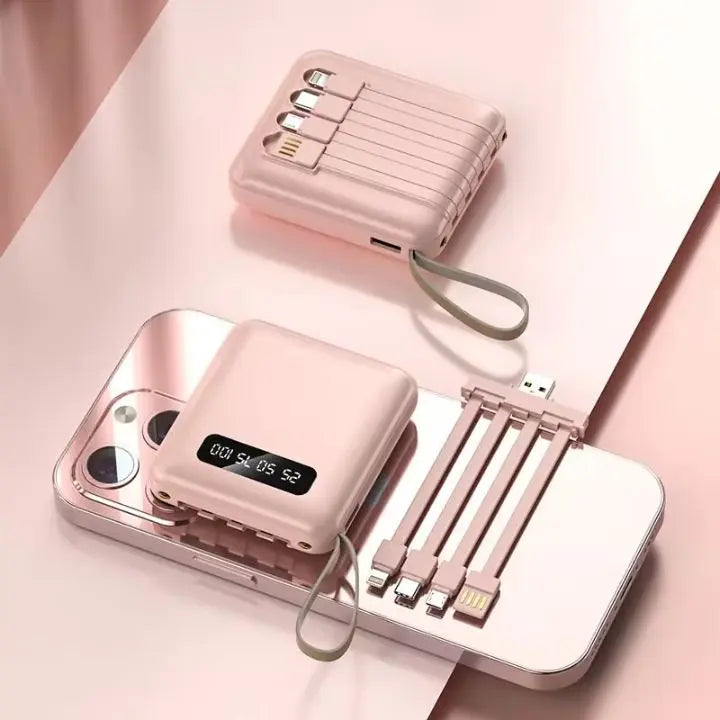 4-in-1 Powerbank Schnellladung – Kompakt & Leistungsstark Mivoza Deutschland