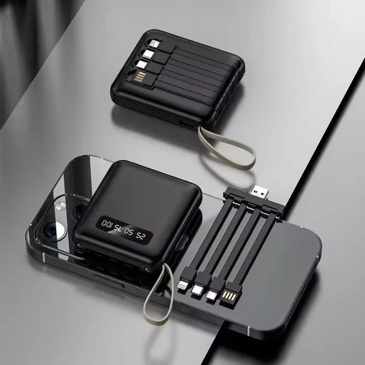 4-in-1 Powerbank Schnellladung – Kompakt & Leistungsstark Mivoza Deutschland