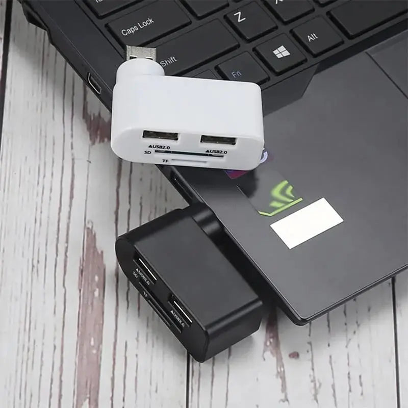 4-in-1 drehbarer USB-Hub – Mehr Anschlüsse, weniger Chaos Mivoza Deutschland